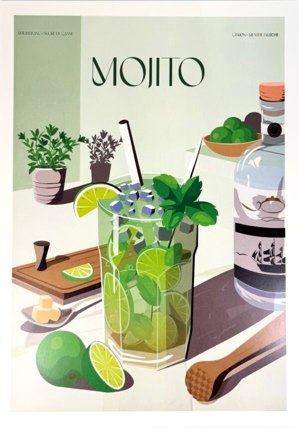 AFFICHE POP MOJITO