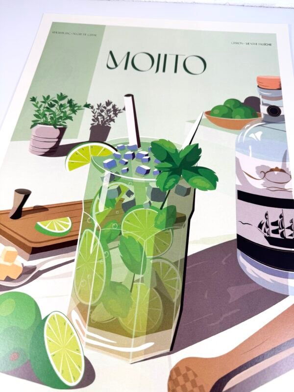 AFFICHE POP MOJITO