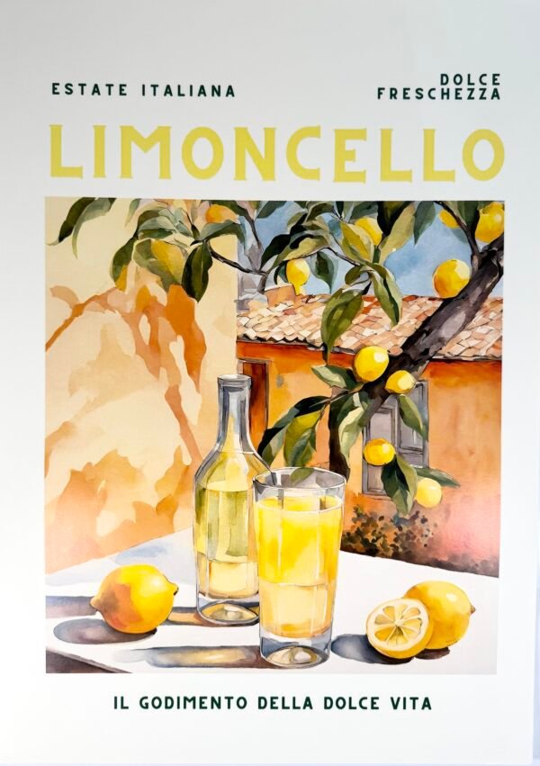 AFFICHE POP LIMONCELLO