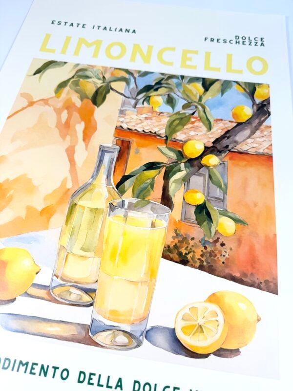 AFFICHE POP LIMONCELLO