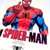 AFFICHE POP SPIDERMAN FUCK