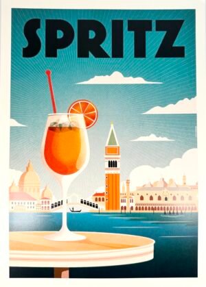 AFFICHE POP APÉROL SPRITZ