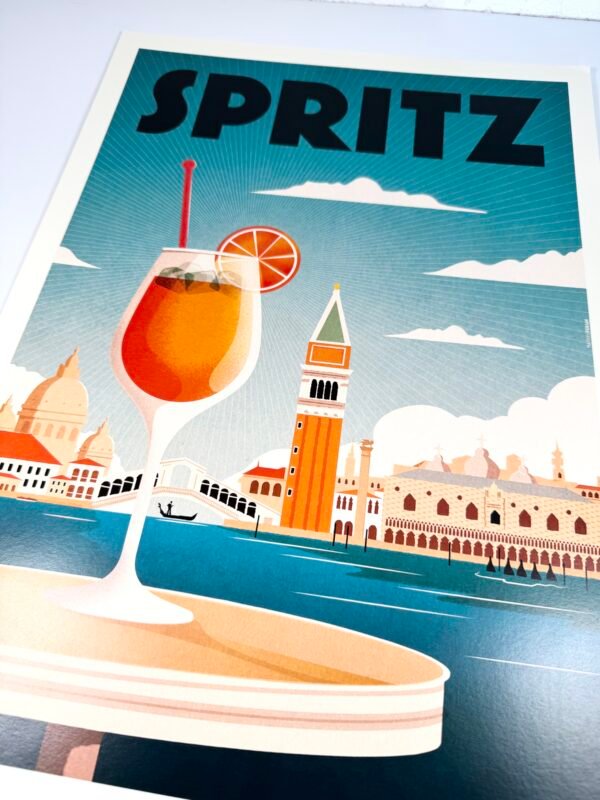 AFFICHE POP APÉROL SPRITZ