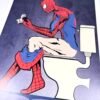 AFFICHE POP SPIDER WC