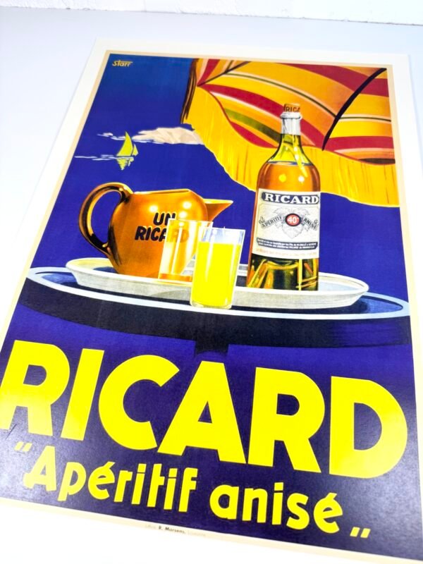 AFFICHE POP RICARD VINTAGE