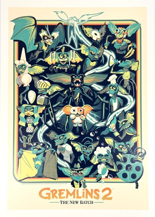 AFFICHE POP GREMLINS 2
