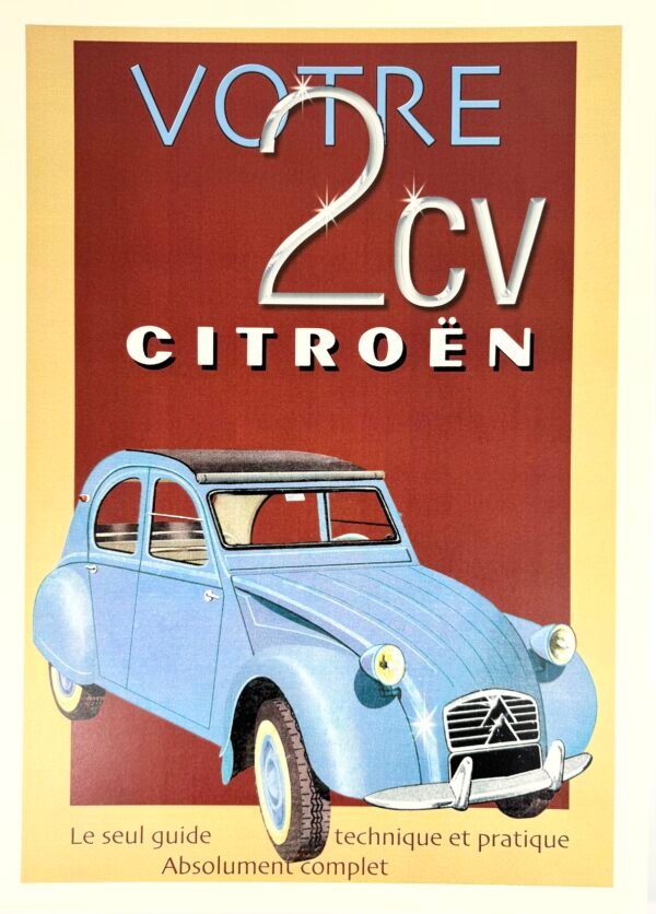 AFFICHE POP 2 CV