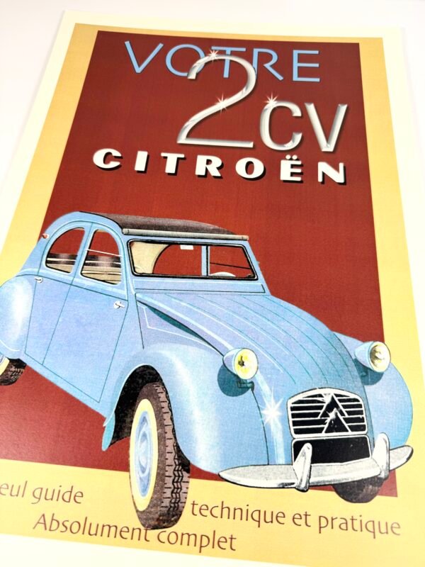 AFFICHE POP 2 CV