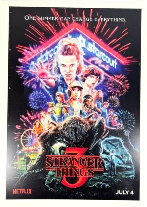 AFFICHE POP STRANGER THINGS 3