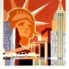 AFFICHE POP MANHATTAN