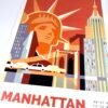 AFFICHE POP MANHATTAN