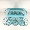PORTE BOUTEILLES BLEU PLASTIQUE