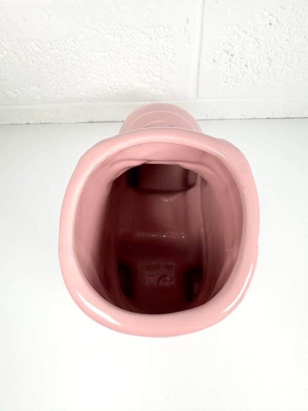 VASE PATIN À ROULETTES ROSE