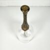 CLOCHE ARGENT ET VERRE