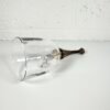 CLOCHE ARGENT ET VERRE