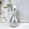 VASE XXL INOX BOIS & CHIFFONS