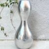 VASE XXL INOX BOIS & CHIFFONS