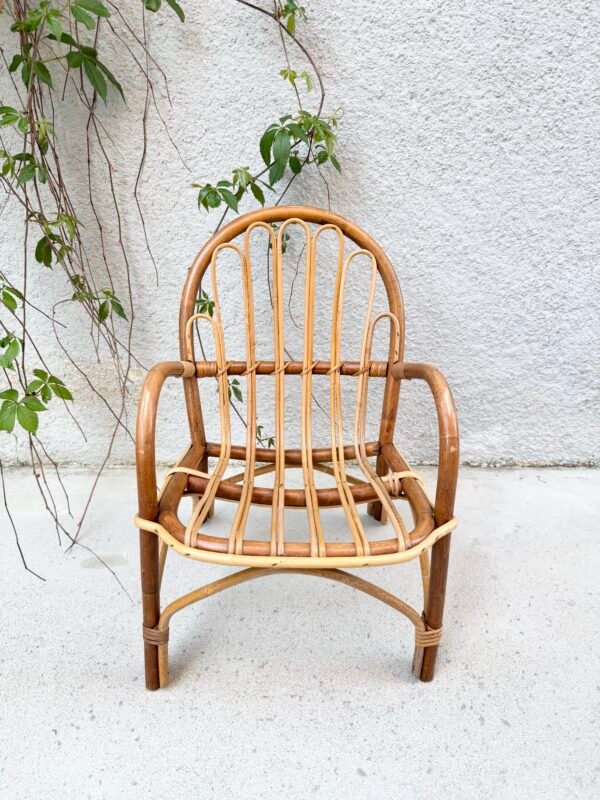 FAUTEUIL ENFANT ROTIN