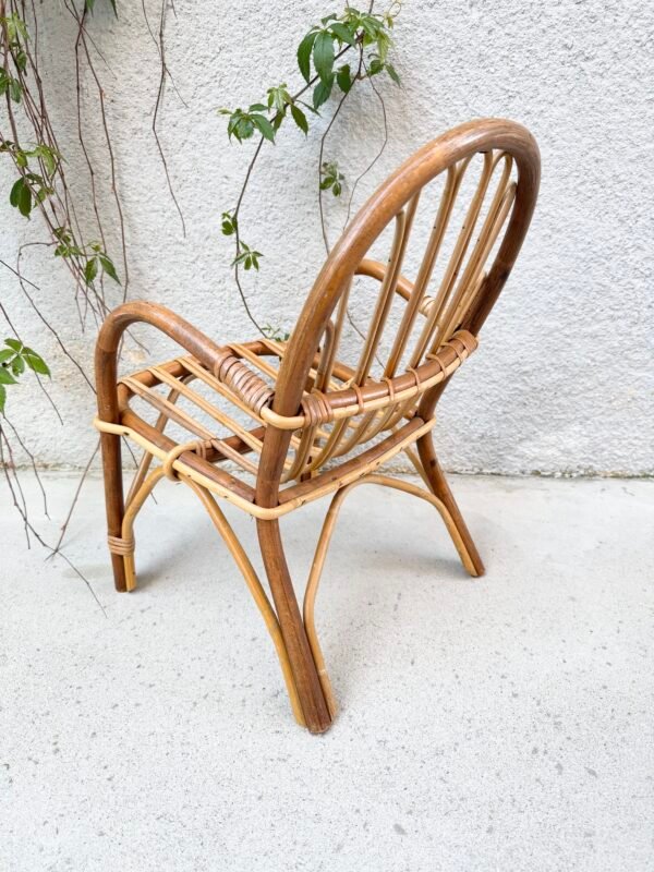 FAUTEUIL ENFANT ROTIN