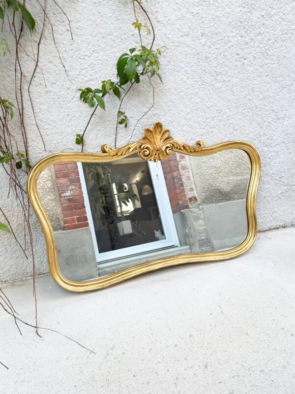 MIROIR DORÉ ANCIEN HORIZONTAL