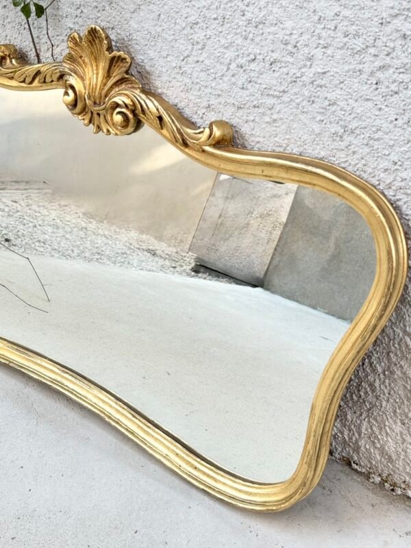 MIROIR DORÉ ANCIEN HORIZONTAL
