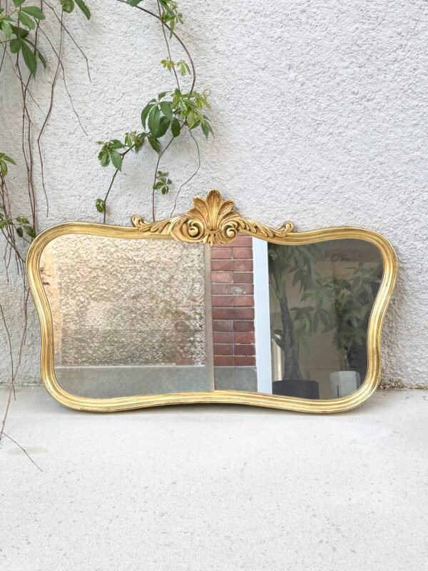 MIROIR DORÉ ANCIEN HORIZONTAL