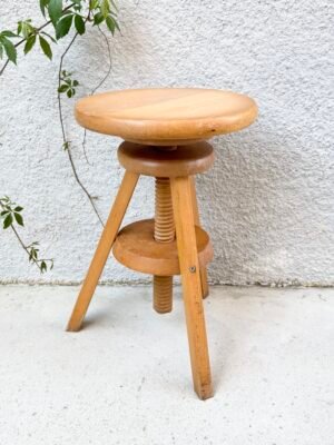 TABOURET BOIS VIS