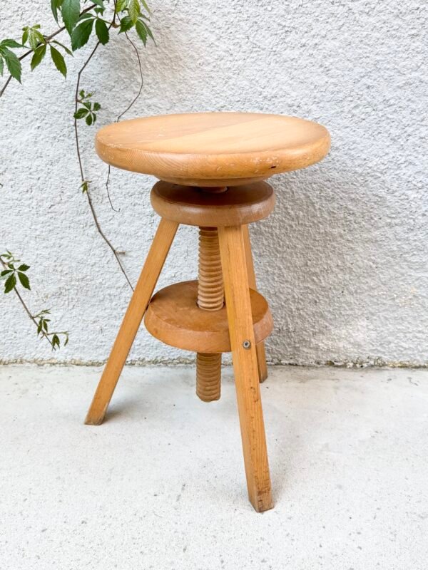 IMG_3940 TABOURET BOIS VIS