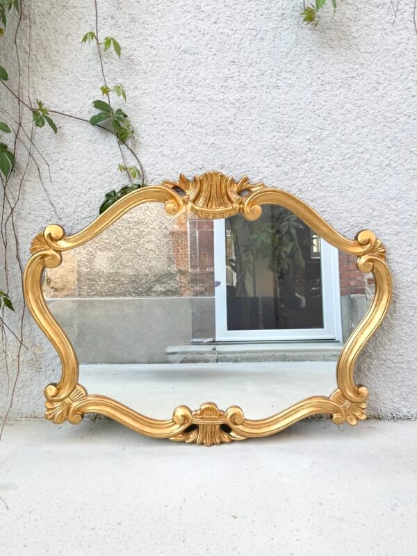 GRAND MIROIR DORÉ BAROQUE