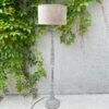 LAMPADAIRE GRIS ET TAUPE