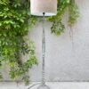 LAMPADAIRE GRIS ET TAUPE