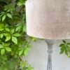 LAMPADAIRE GRIS ET TAUPE