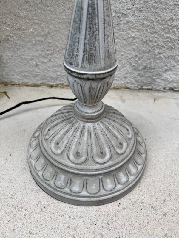 LAMPADAIRE GRIS ET TAUPE