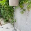 LAMPADAIRE GRIS ET TAUPE
