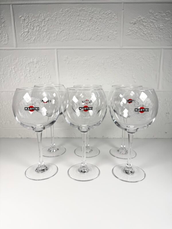 IMG_4146 6 VERRES MARTINI BALLONS