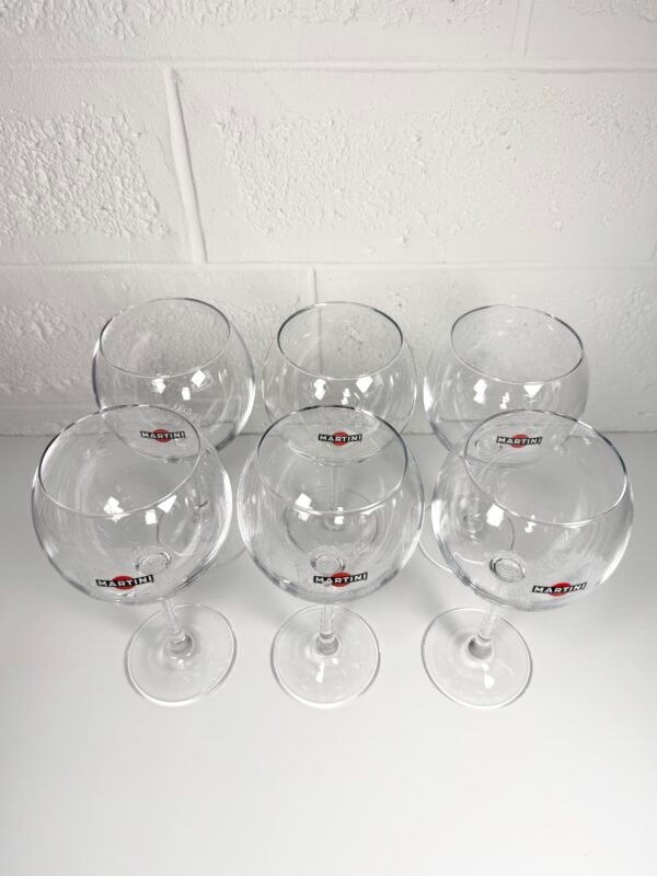 IMG_4147 6 VERRES MARTINI BALLONS