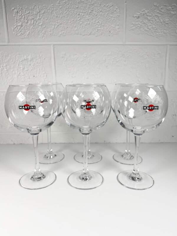 IMG_4148 6 VERRES MARTINI BALLONS