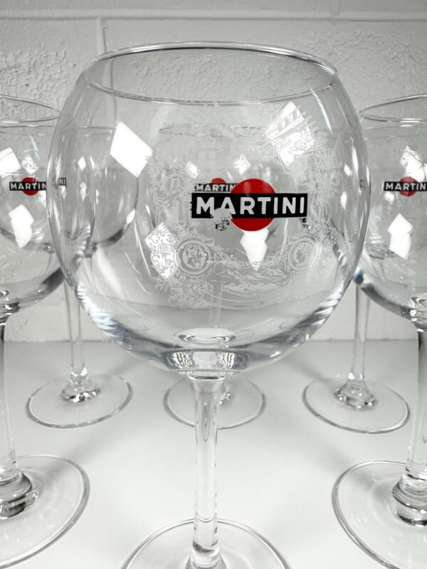 IMG_4150 6 VERRES MARTINI BALLONS