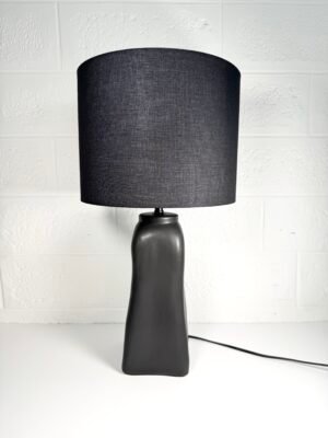 LAMPE À POSER NOIRE