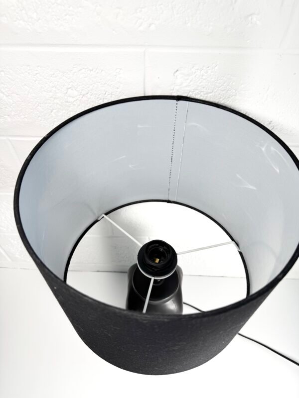 LAMPE À POSER NOIRE
