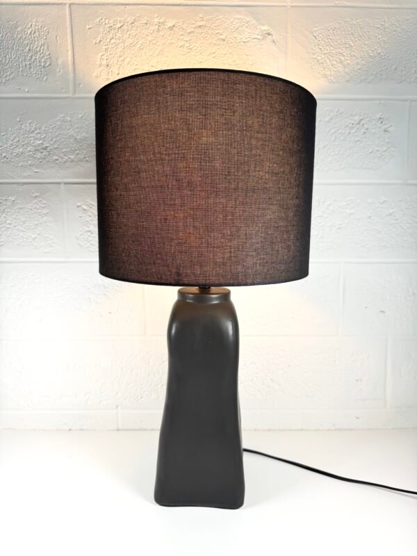 LAMPE À POSER NOIRE
