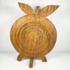 COUPE À FRUITS POMME EN BOIS