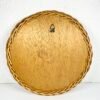 MIROIR ROND OSIER TRESSÉ