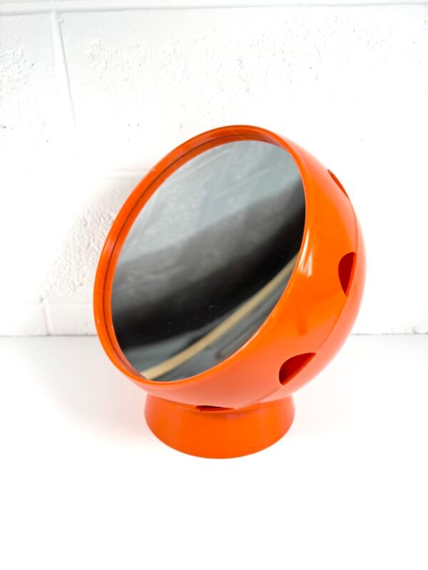MIROIR À POSER VINTAGE ORANGE