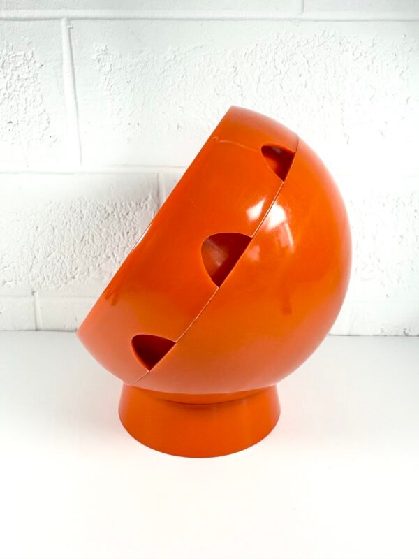 MIROIR À POSER VINTAGE ORANGE