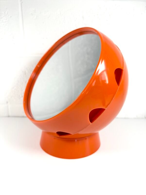 MIROIR À POSER VINTAGE ORANGE
