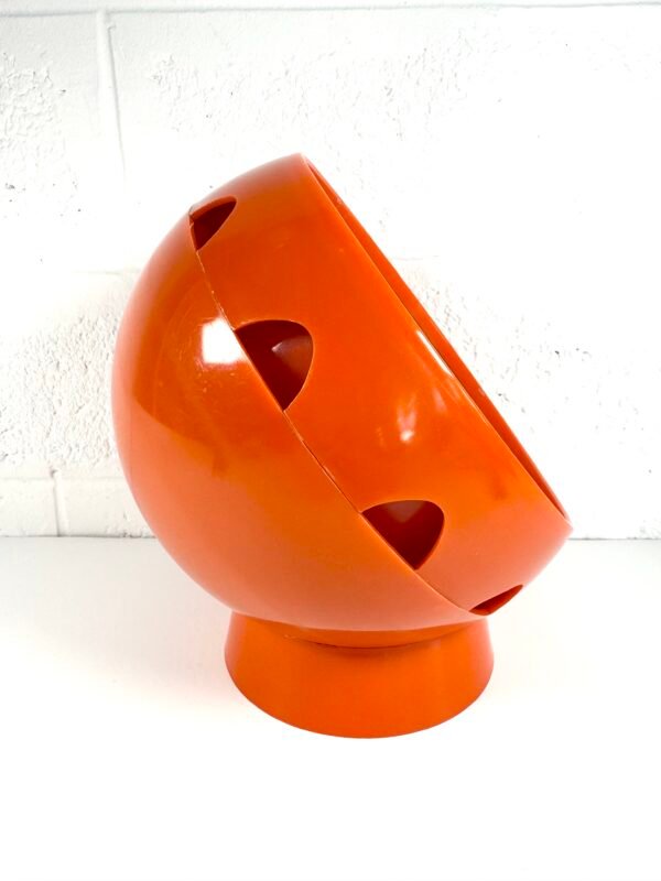 MIROIR À POSER VINTAGE ORANGE