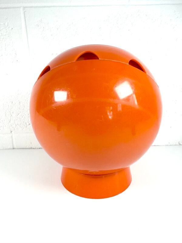MIROIR À POSER VINTAGE ORANGE