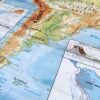 CARTE VINTAGE AMÉRIQUE DU SUD