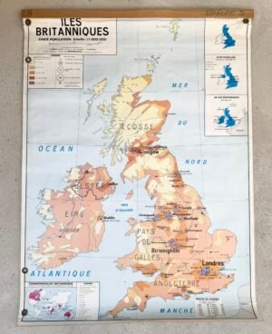 IMG_5396 CARTE VINTAGE ILES BRITANNIQUES